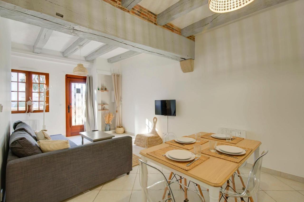 Apartmán Le Chambord Beautiful Half-Timbered House With Terrace Tours Exteriér fotografie