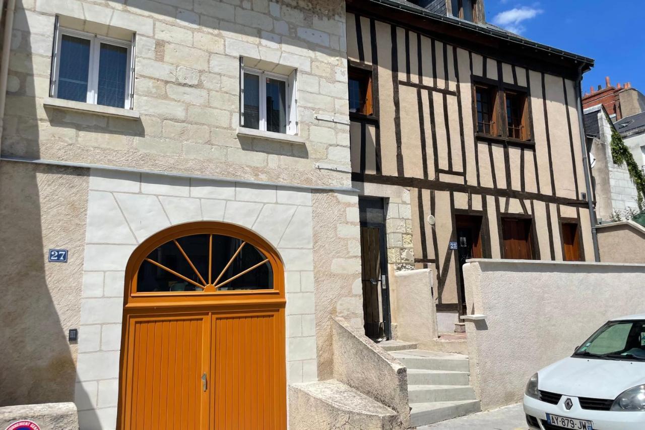 Apartmán Le Chambord Beautiful Half-Timbered House With Terrace Tours Exteriér fotografie