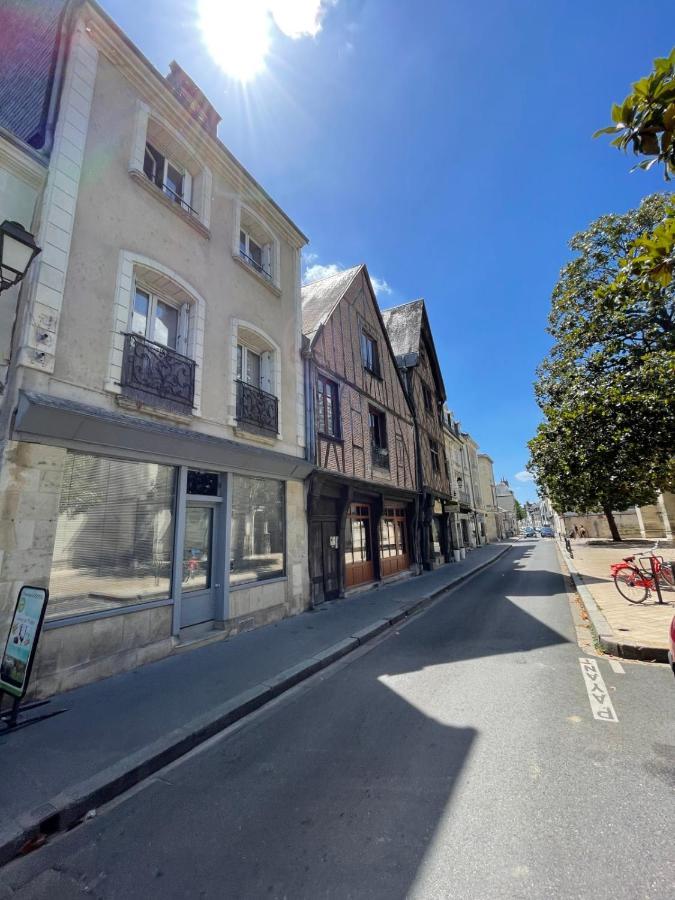 Apartmán Le Chambord Beautiful Half-Timbered House With Terrace Tours Exteriér fotografie